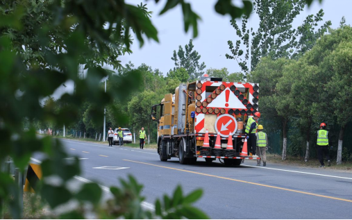 道路划线施工图 道路划线施工图